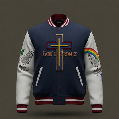 God’s promiz varsity jacket