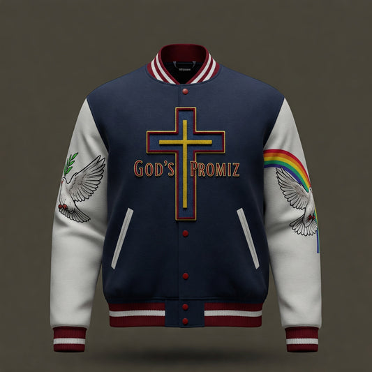 God’s promiz varsity jacket