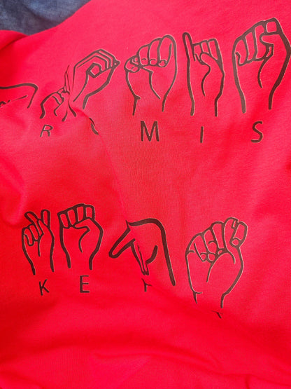 ASL Promise kept tee
