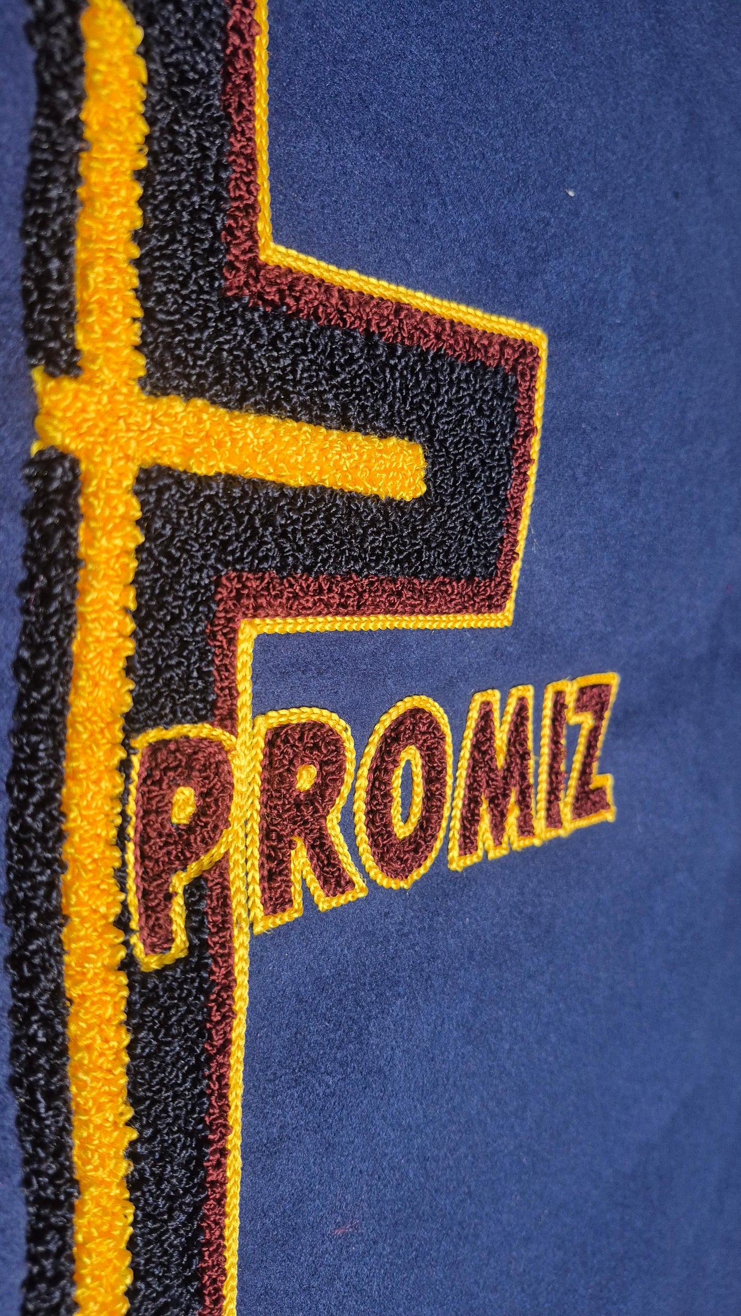 God’s promiz varsity jacket